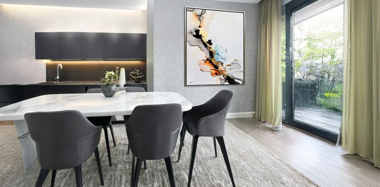 Cuadro Decorativo 160 x 120 cm Etereo Multicolor