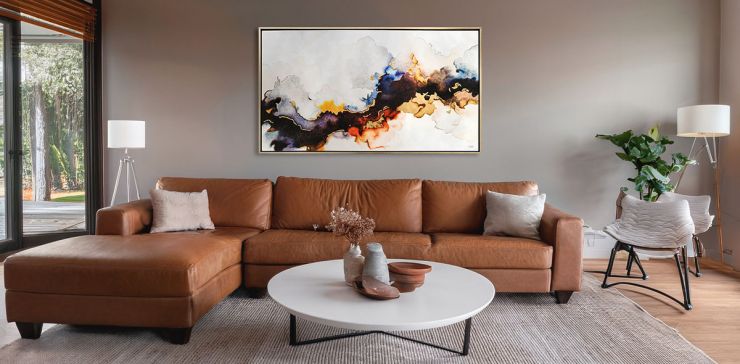 Cuadro Decorativo 150 x 80 cm Monarca Multicolor