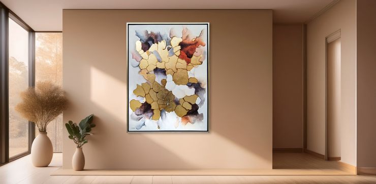 Cuadro Decorativo 160 x 120 cm Regocijo Multicolor