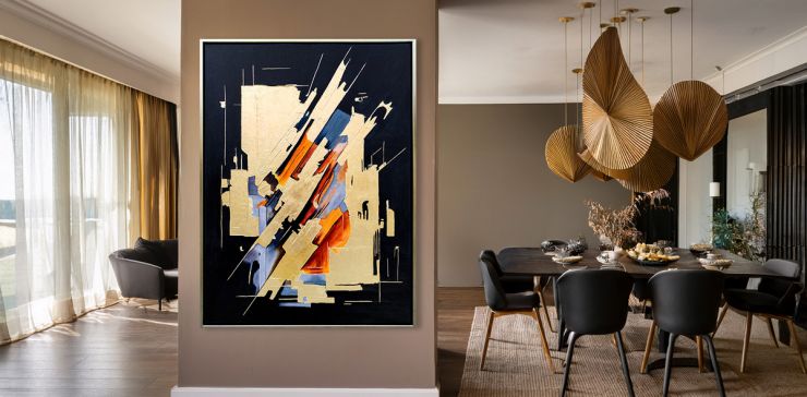 Cuadro Decorativo 160 x 120 cm Solwee Multicolor