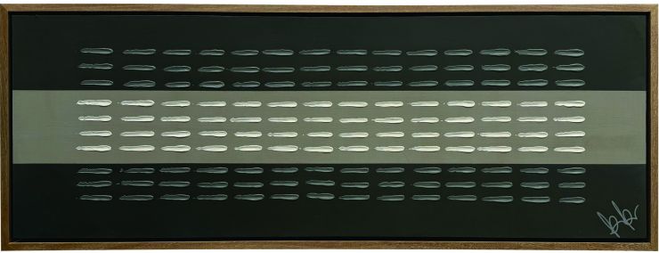 Cuadro Decorativo 60 x 160 cm Hilvan Verde