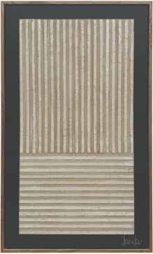Cuadro Decorativo 90 x 50 cm Paralelismo Verde