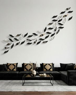 Figura de Cristal 120 x 190 cm Quetzal Multicolor 46 Piezas