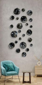 Figura de Cristal Picasso Dzo Negro 24 Piezas