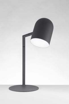 Lampara de Mesa Haruo Metal Gris Bte