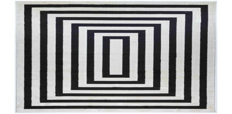Tapete 160 x 230 cm Optika Lvn Multicolor
