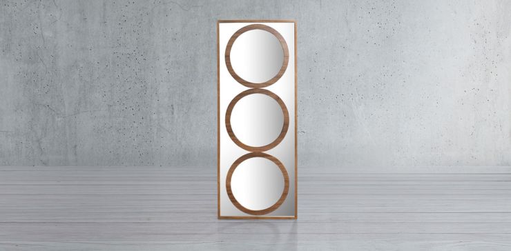 Espejo Decorativo Cristal Aros