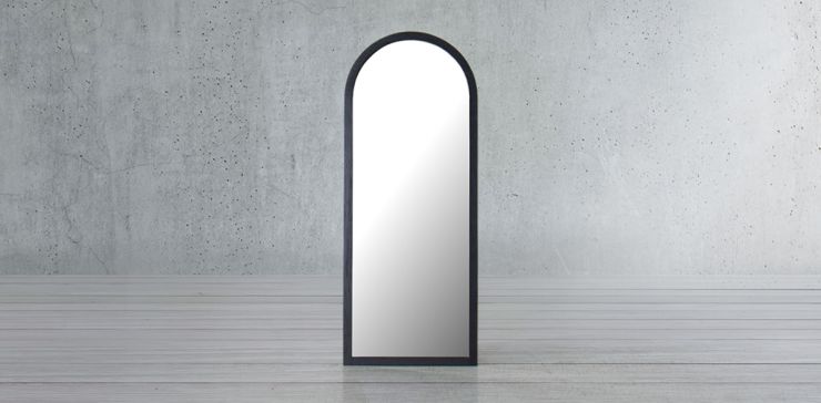Espejo Decorativo Curve Negro