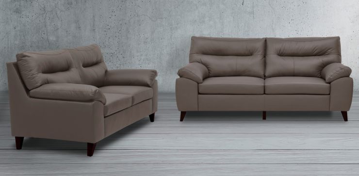 Sala de Piel Fremont Taupe