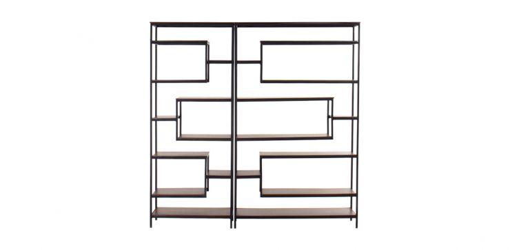 Libreros Brooklyn 2 Piezas