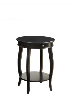 Mesa Ocasional Redonda Alysa Negro