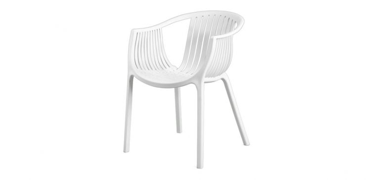 Silla Abbie Blanco
