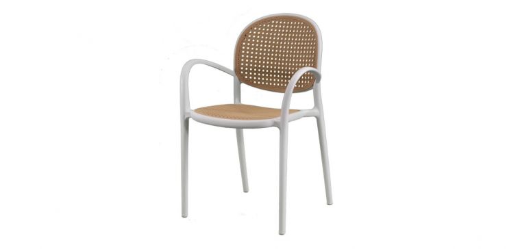 Silla Florence C/A Beige