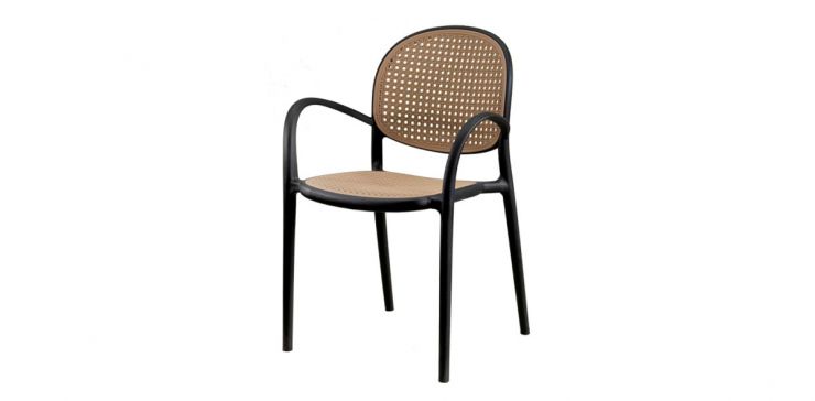 Silla Florence C/A Negro
