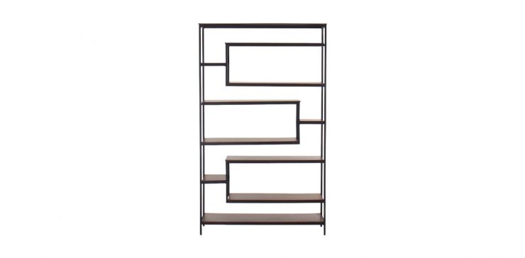 Librero Brooklyn Grande Parota