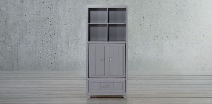 Librero Jackson Gris