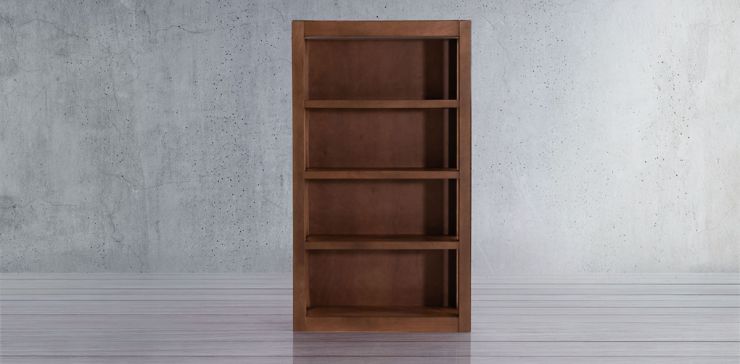 Librero 120 cm Britz Pl Nogal