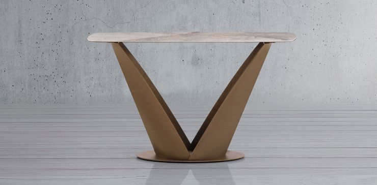 Mesa Consola 130 x 45 cm Ayre Gris
