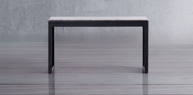 Mesa Consola 140 x 40 cm Adela Negro