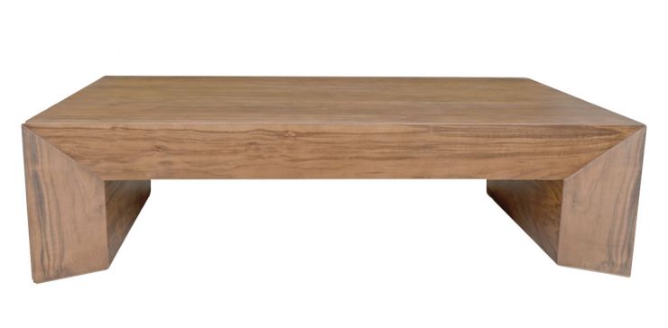 Mesa de Centro Rectangular 120 x 70 cm Grey Nogal