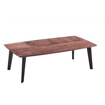 Mesa de Centro 130 X 70 Cm Rectangular Viena Madera Café