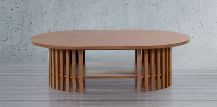 Mesa de Centro 120 x 60 cm Portofino Natural