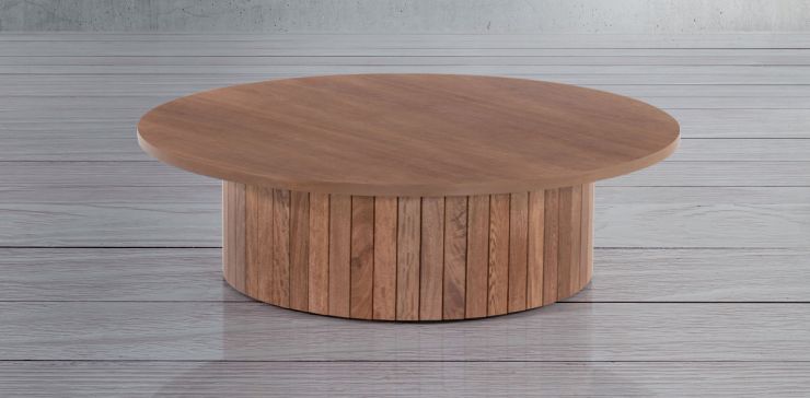 Mesa de Centro 120 cm Santorini Rosa Morada