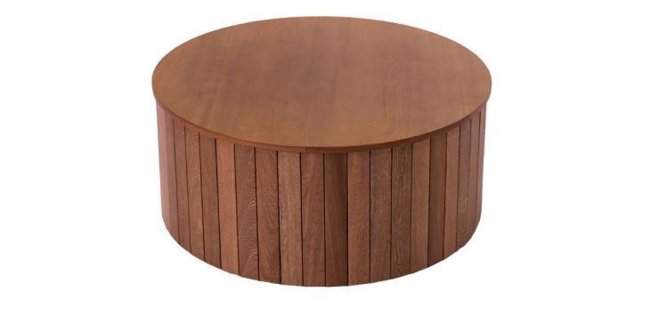 Mesa de Centro 80 cm Santorini Rosa Morada