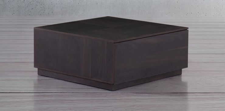 Mesa de Centro Cuadrada 80 x 80 cm Costanza