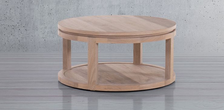 Mesa de Centro Victoria Rosa Morada