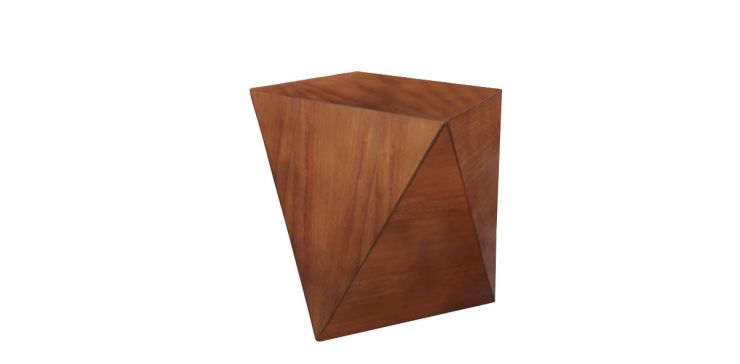 Mesa Lateral Cuadrada 67 x 67 cm Dodeka/Triton Parota