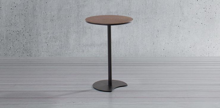 Mesa Lateral Redonda Pacman Parota