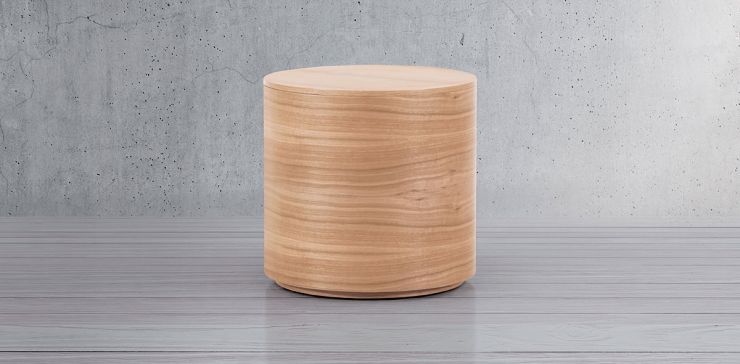 Mesa Lateral 60 cm Astor Natural