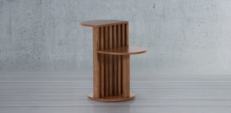 Mesa Lateral 60 cm Portofino Natural