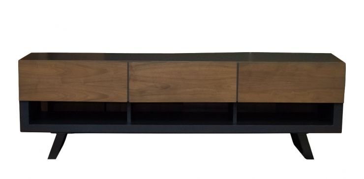 Mesa TV 200 x 40 cm Malta Nogal