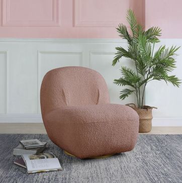 Sillón Giratorio Yedaid Rosa