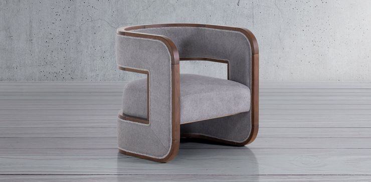 Sillón Milano Gris