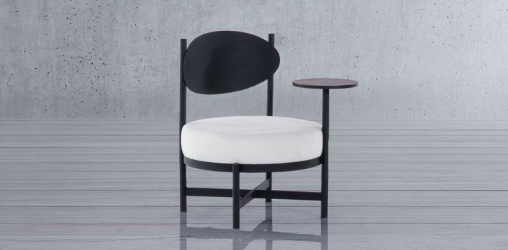 Sillón Ocasional Iron Blanco