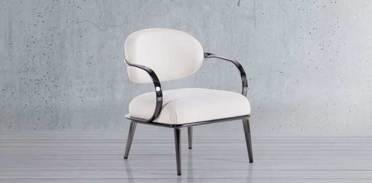 Sillón Ocasional Lacey Blanco