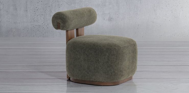 Sillón Ocasional Amy Rosa Morada