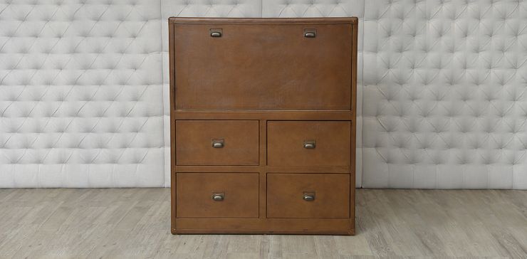 Cajonera Escritorio Gutemberg Bamberg Cognac