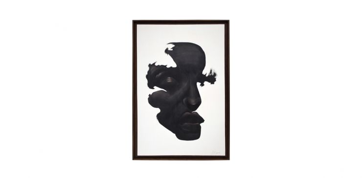 Cuadro Blanco & Negro Rostro