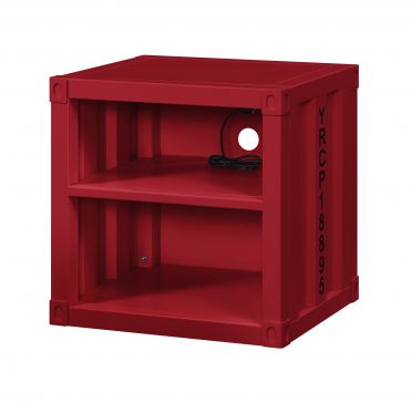 Buró Cargo Metal Rojo