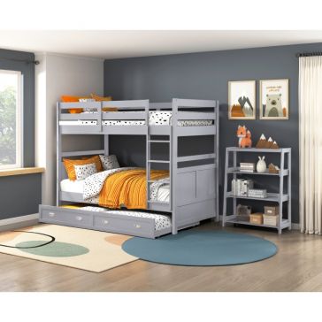 Cama Individual Ivy Gris