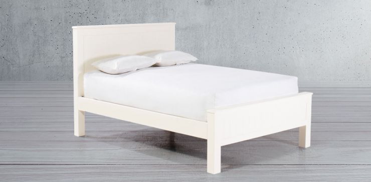 Cama Matrimonial Jackson Pl Blanco