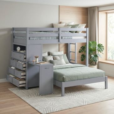 Litera Individual-Matrimonial Ivy Gris