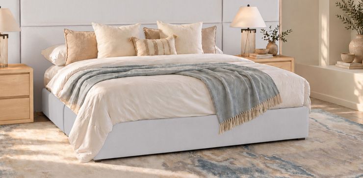 Base de Cama King Size Tribeca Natural