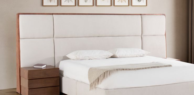Cabecera con Extensión Madeira Beige
