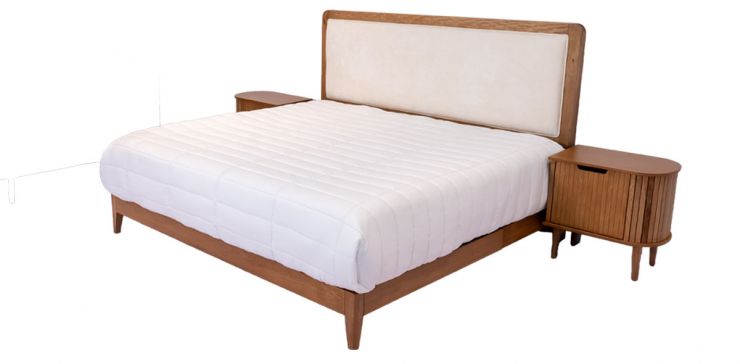 Cabecera King Size Santorini Rosa Morada