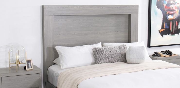 Cabecera Queen Size Constanza Gris